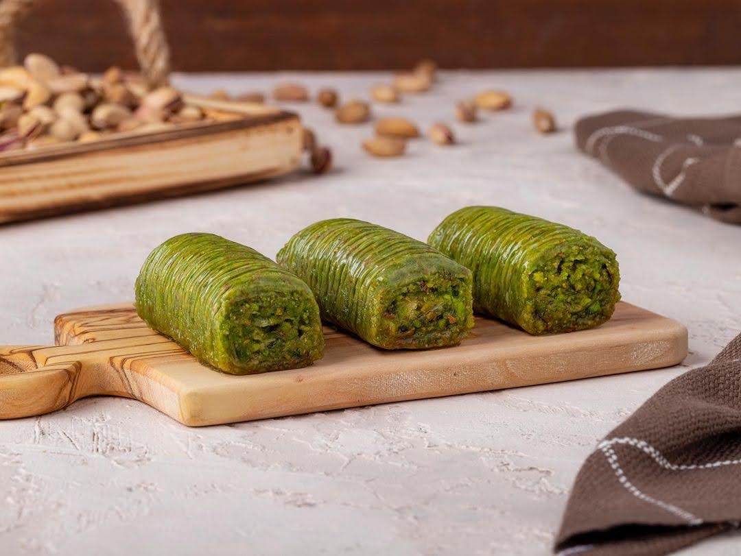 Pistachio Roll Baklava